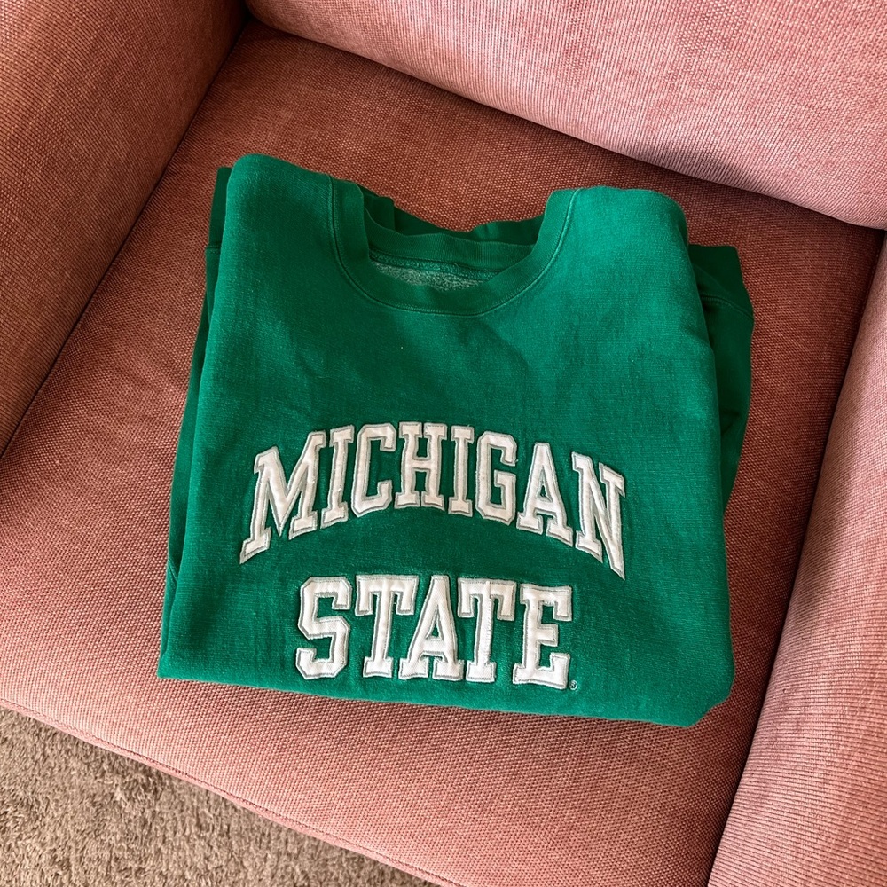 VINTAGE Michigan State Crewneck (Men’s Small)